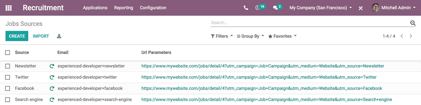 Odoo • Texto e imagen