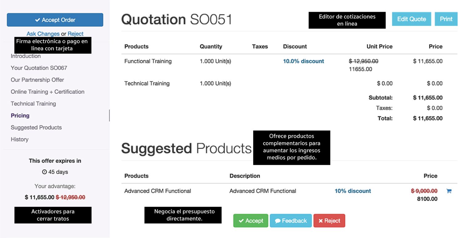 Odoo • Imagen y texto